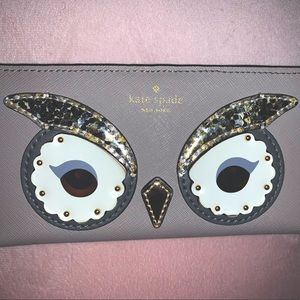 Kate Spade Gray Owl Wallet